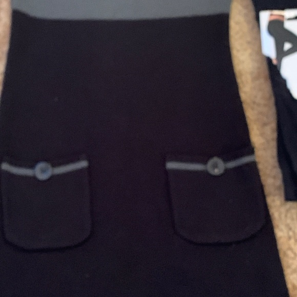 Pre-owned early 2000s MAX Rave Sweater Dress & black studded Leggings - SIZE S - Picture 5 of 12